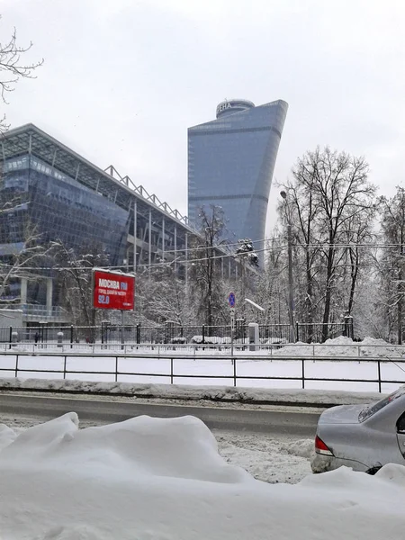 Стадион Вэб Арена Москве Песчаной Улице Домашней Арене Футбольного Клуба Лицензионные Стоковые Изображения