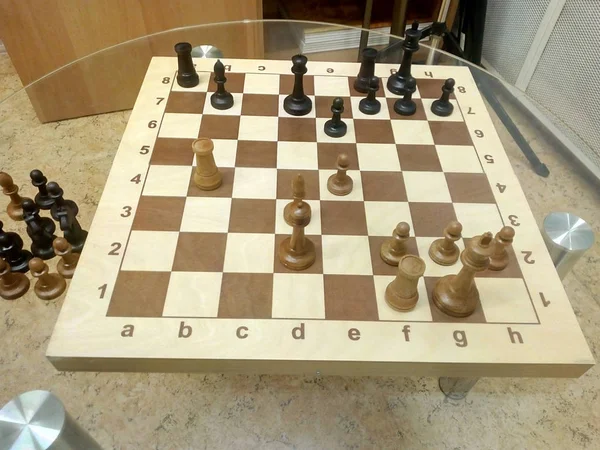 Çiz Satranç Oyunu Cinsiyet Puanı — Stok fotoğraf