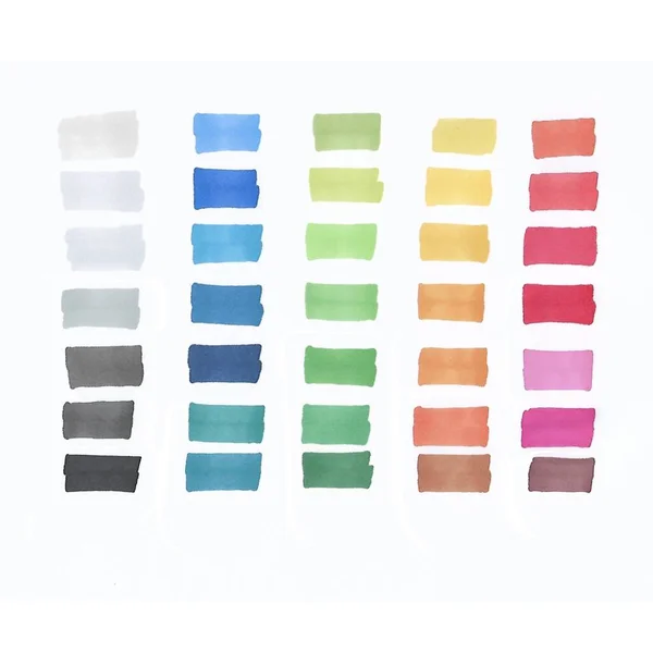 İşaretleyiciler için renk paleti — Stok fotoğraf