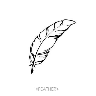 Hint Boho tüy elle çizilmiş