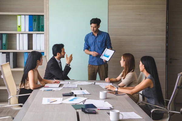 Rapat bisnis orang bisnis . — Stok Foto