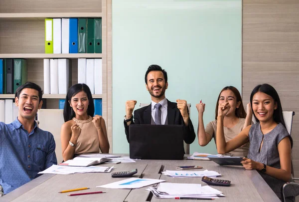 Rapat bisnis orang bisnis . — Stok Foto