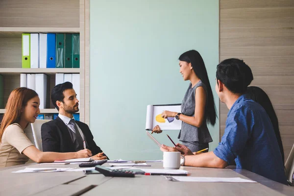 Rapat bisnis orang bisnis . — Stok Foto