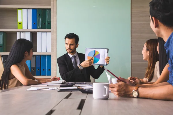 Rapat bisnis orang bisnis . — Stok Foto