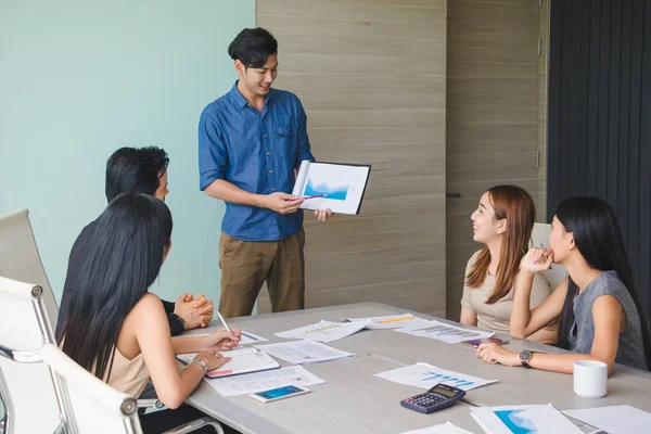 Rapat bisnis orang bisnis . — Stok Foto