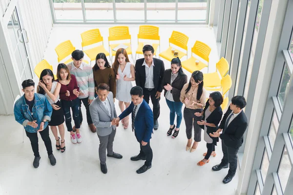 Asian Speakers Seminar Attendees Trainers Joined Hands Seminars Workshops Were — Stock Photo, Image