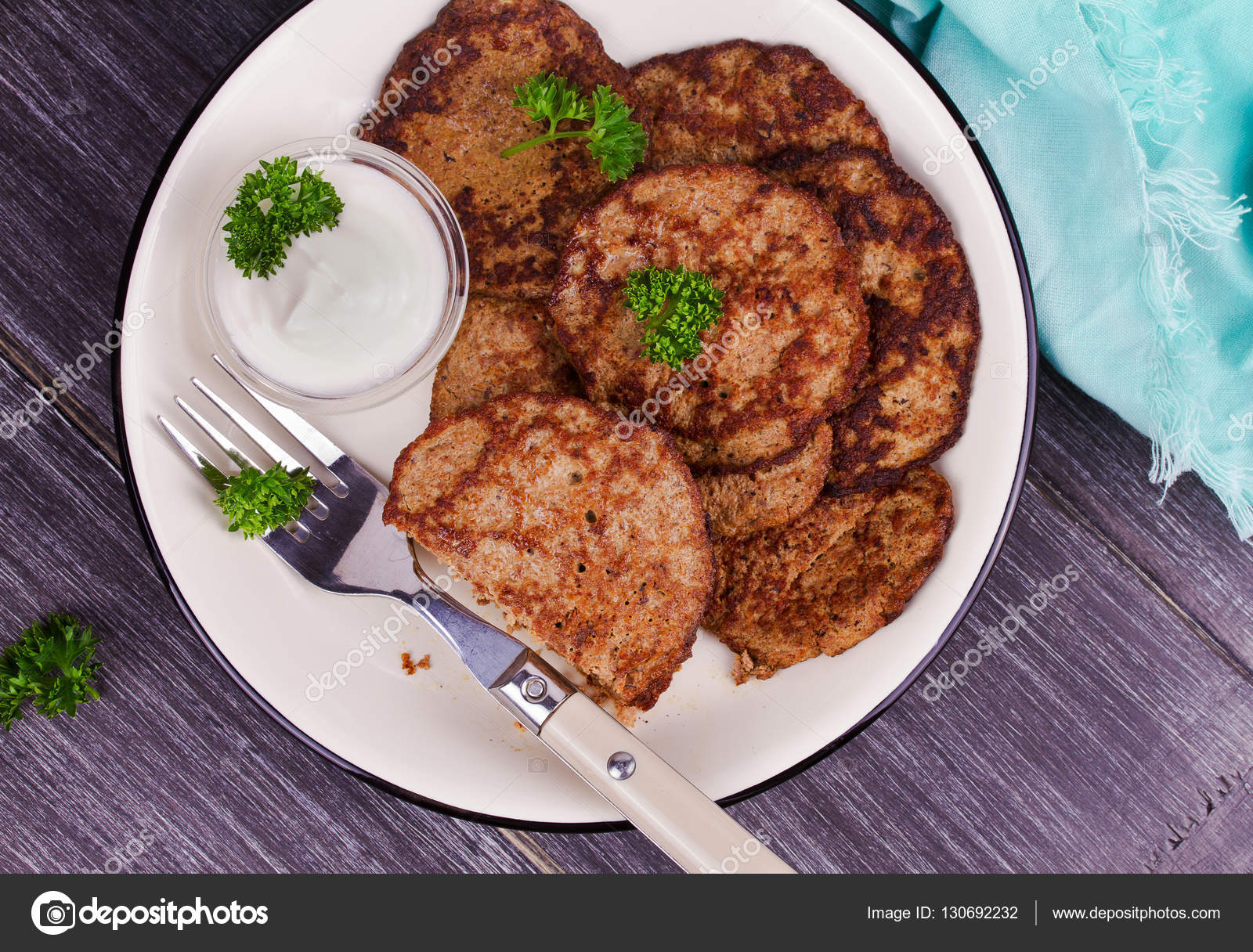 Оладьи из куриной печени