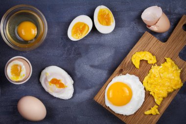 Yumurta pişirme farklı yolları