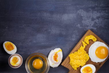 Yumurta pişirme farklı yolları