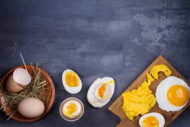 Yumurta pişirme farklı yolları