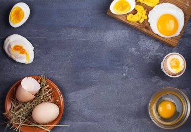 Yumurta pişirme farklı yolları