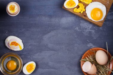 Yumurta pişirme farklı yolları