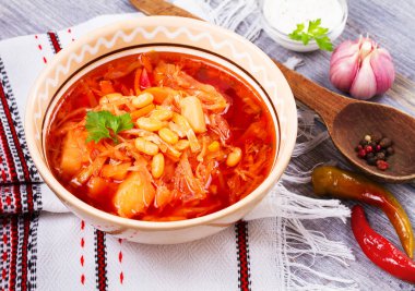 Borsht, bortsch, borshch, pancar çorbası