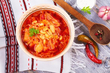 Borsht, bortsch, borshch, pancar çorbası