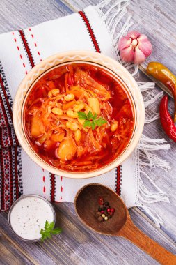 Borsht, bortsch, borshch, pancar çorbası