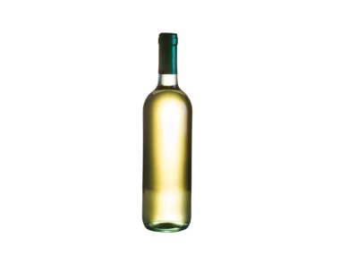 şişe beyaz zemin üzerine