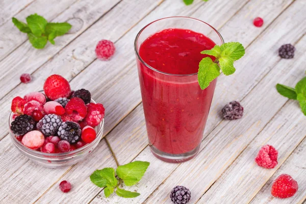 Frukt berry smoothie — Stockfoto