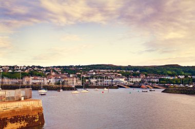 Bir güzel deniz doğal manzara fotoğrafı