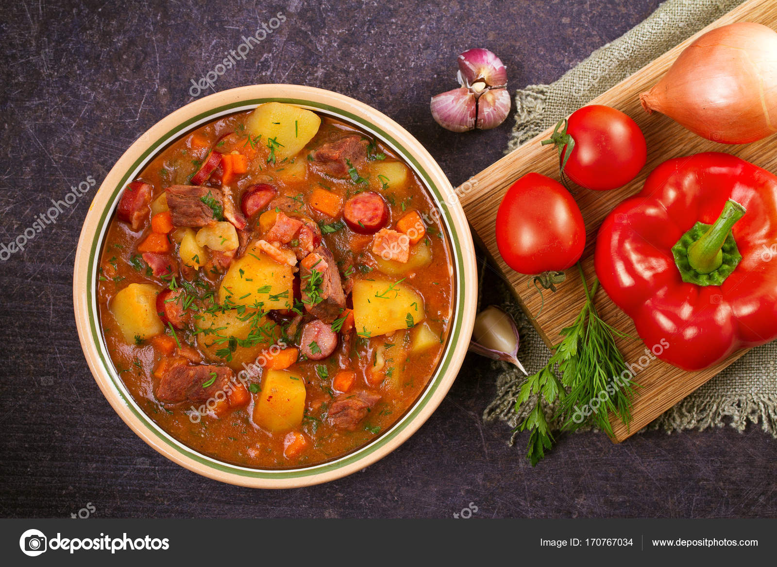 Gulaş çorbası tarifi Gulaş çorbası tarifi