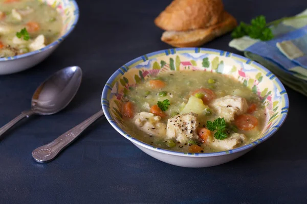 Chicken Stew Vegetables — Stock Photo, Image