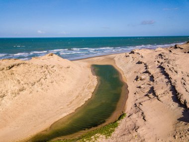 Akdeniz kıyıları.