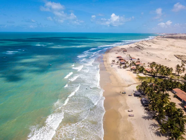 Aerial View Beach Sea — Stock Photo, Image