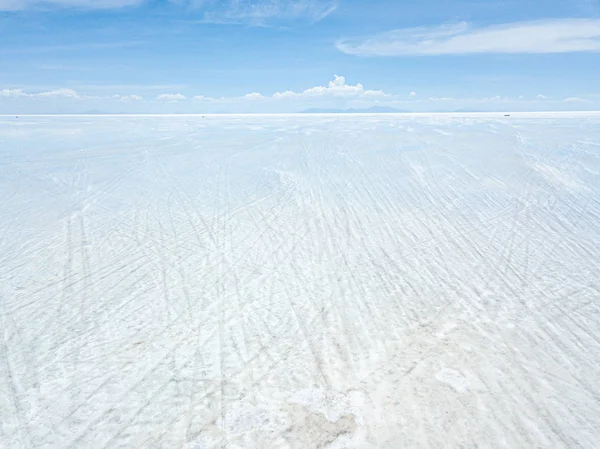 Заморожений Лід Вкритий Снігом — стокове фото