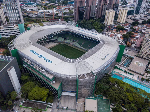 在慕尼黑的安联竞技场体育场 — 图库照片