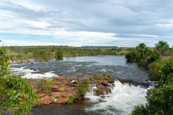 Tocantins Brezilya 'daki Jalapao Eyalet Parkı - Cachoeira da Formiga.