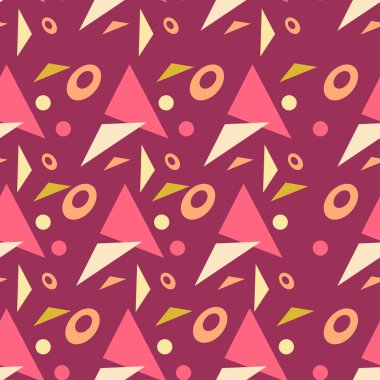 geometrik soyut. Vektör seamless modeli