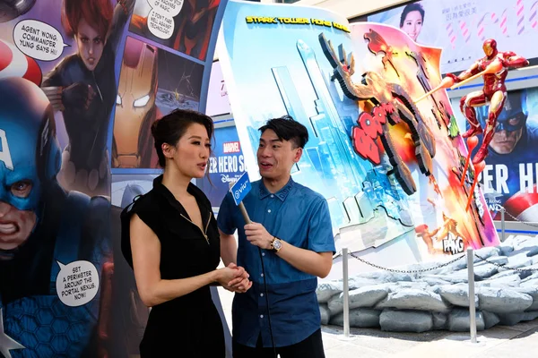 Model Jennifer Tse katılmak süper kahraman yaz Harbour city adlı