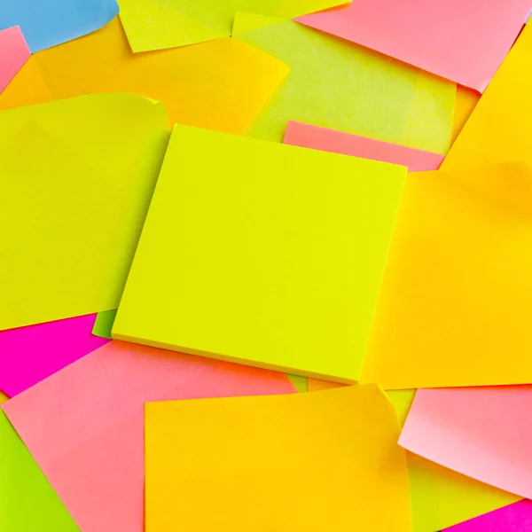 Background of colored Sticky Notes