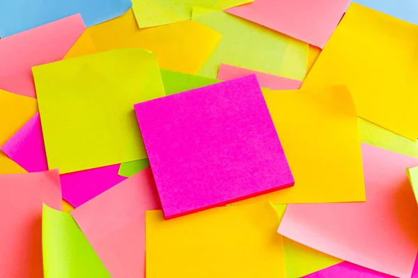 Background of colored Sticky Notes