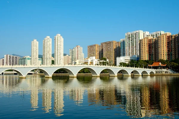 Hongkong na panoráma — Stock fotografie