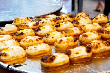 Yumurta ekmek (Gyeran-Bbang) Korece sokak gıda