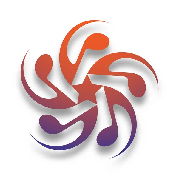 Müzik yıldız logo.