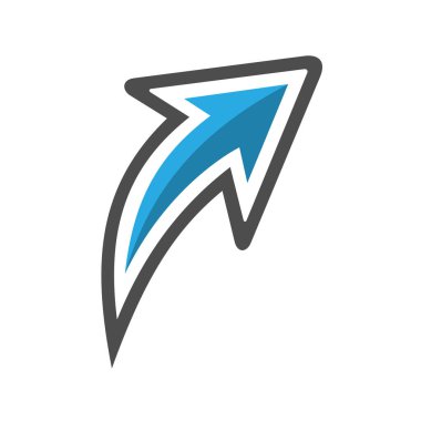 Bükülü Ok simgesi.