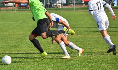 Futbolcular iş başında
