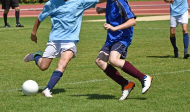 Çocuk futbol maçı