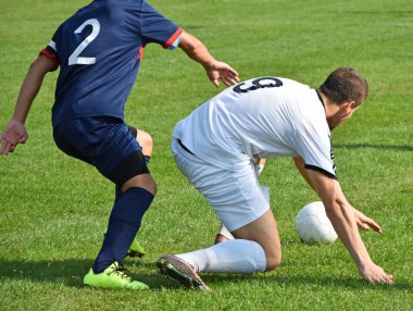 Futbolcular iş başında