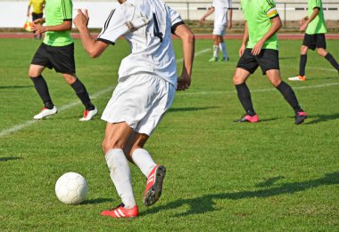 Yaz aylarında futbol maçı