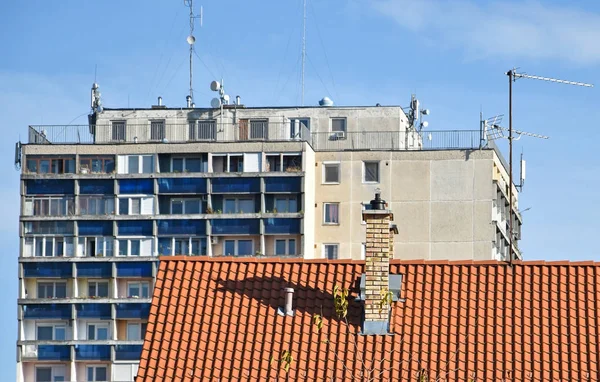 Palazzine in città — Foto Stock