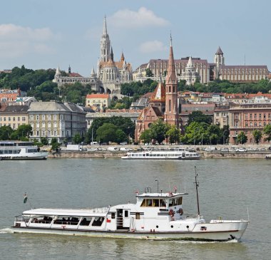 Macaristan 'ın Budapeşte şehri manzarası