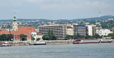 Macaristan 'ın Budapeşte şehri manzarası