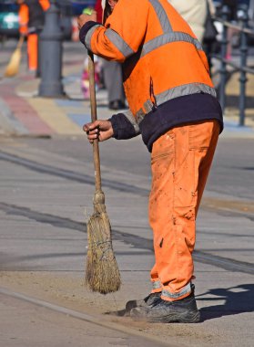 Sokak iş yerinde temiz