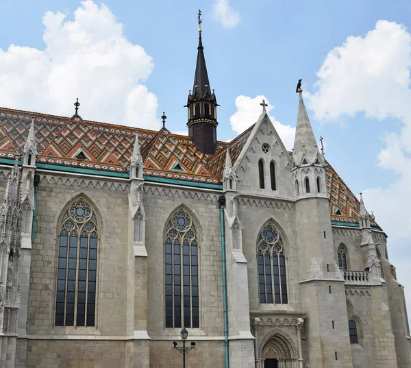 Matthias Church, Budapest città, Ungheria — Foto Stock