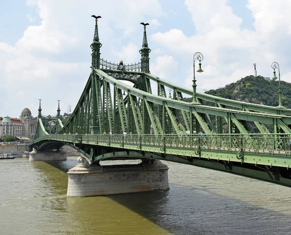 Puente de la Libertad, Budapest, Hungría — Foto de Stock