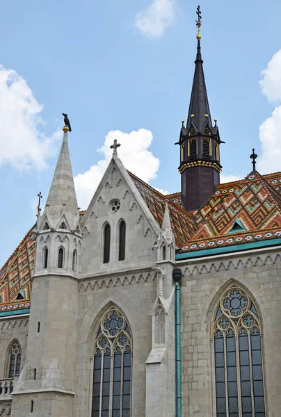 마 티아 스 교회, 도시 부다페스트, 헝가리 — 스톡 사진