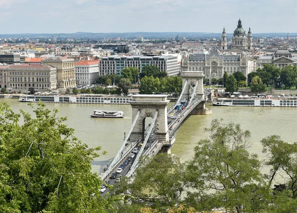 Visa av budapest stad — Stockfoto