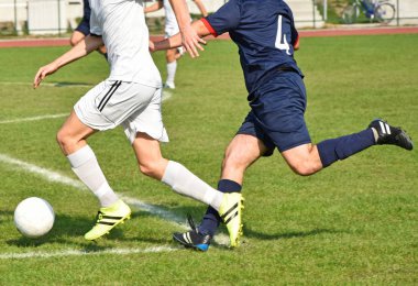 Futbolcular iş başında